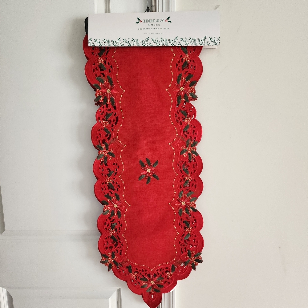 Decorative 14"x72" table runner